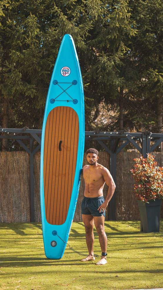 Paddle gonflable - En dropstitch - Avec sac de transport - Dimensions : 275 x 76 x 15 cm - Surftrip - Imagen 5