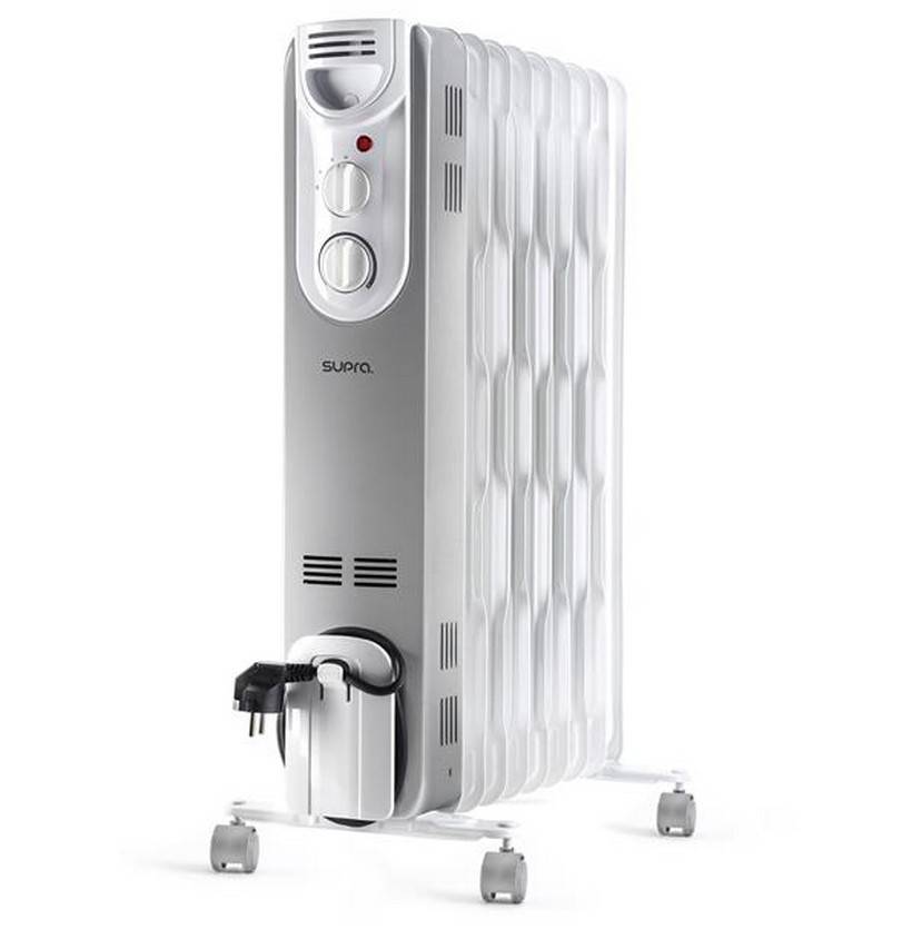 Supra - Radiateur bain d'huile 2000w blanc FR9010390B Supra - Imagen 1