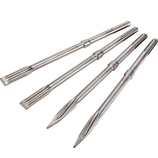 Bosch - Set BOSCH de 4 burins SDS-Max - Burins auto-affûtans - 2607017368 - Image 1