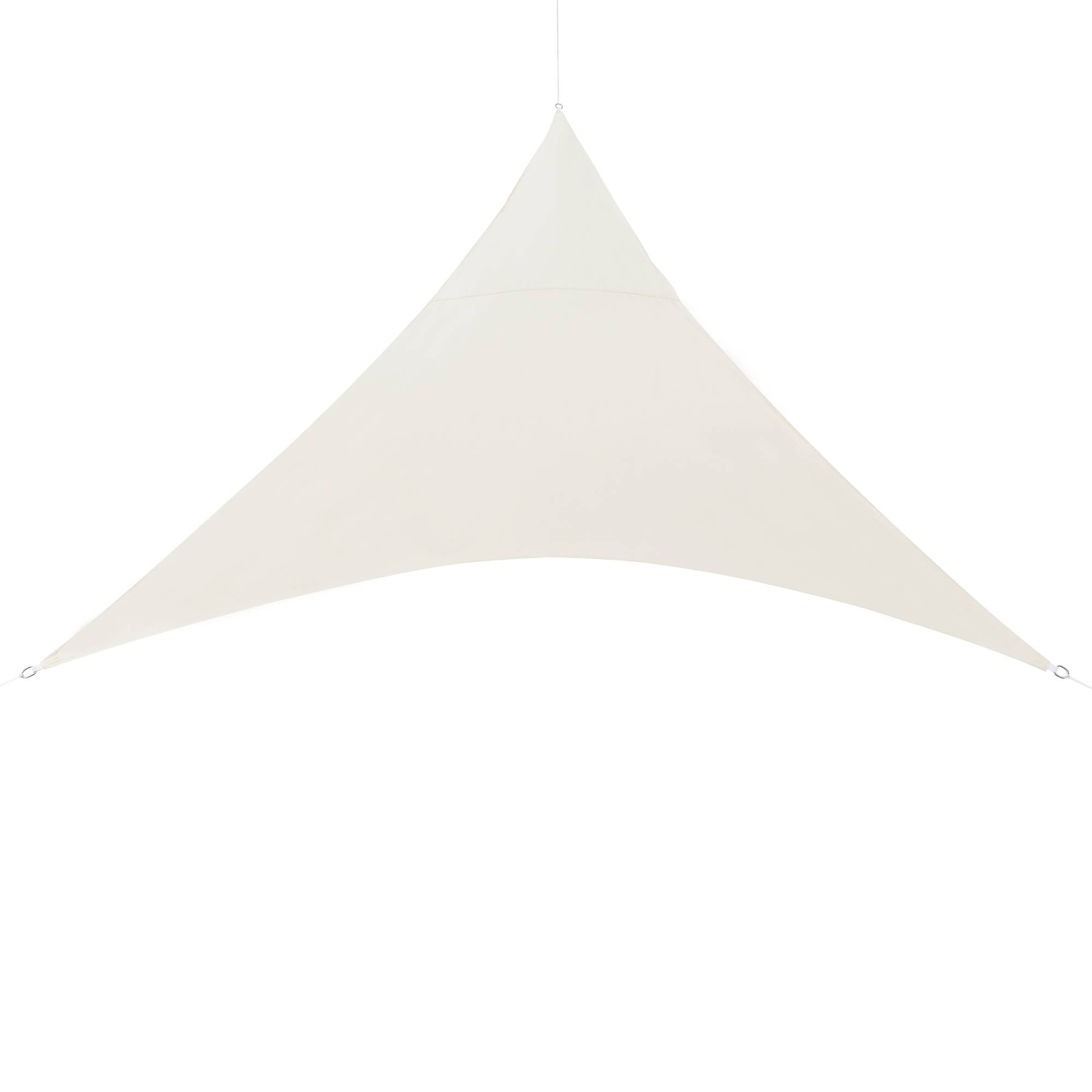 Voile d'Ombrage Patras Triangulaire Beige 300 x 300 x 300 cm [en.casa] - Image 1