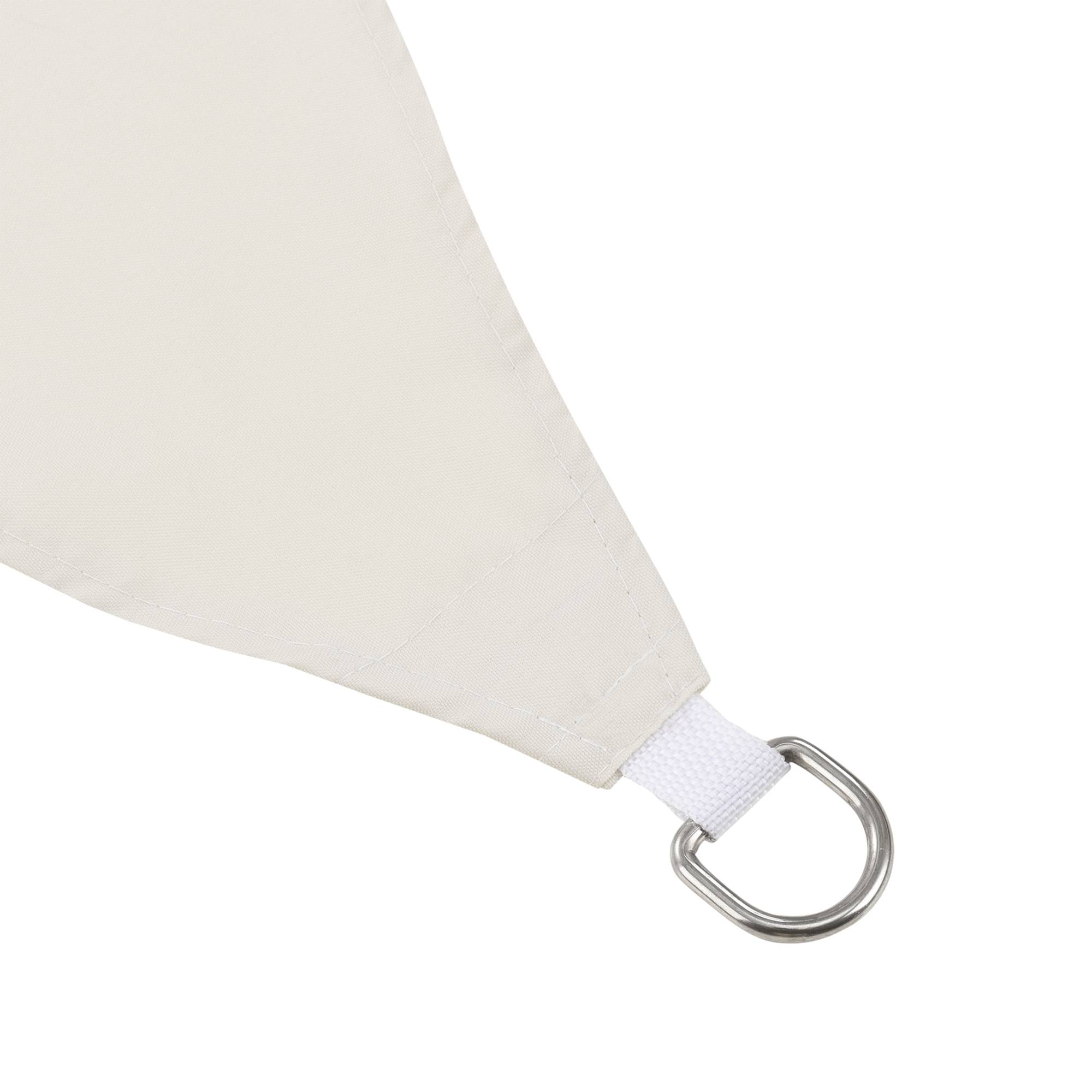 Voile d'Ombrage Patras Triangulaire Beige 300 x 300 x 300 cm [en.casa] - Image 3