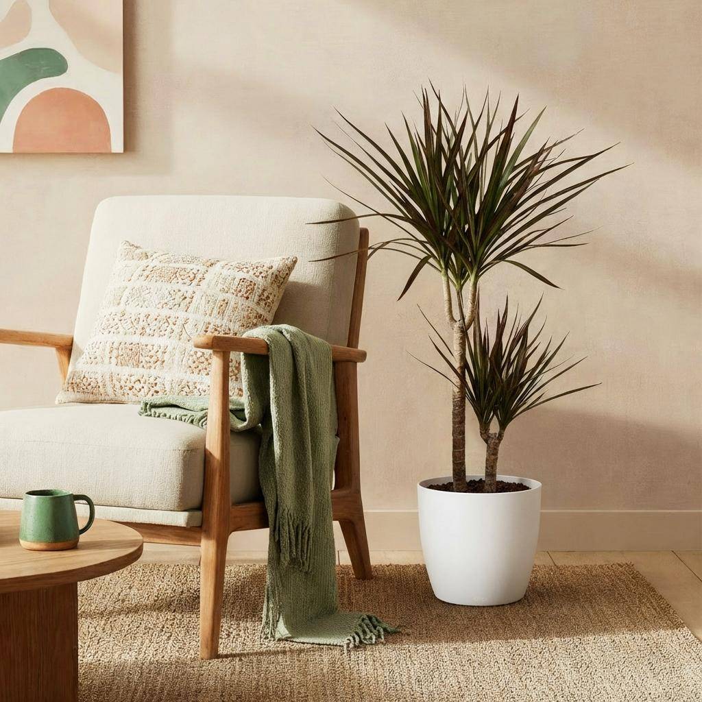 Dracaena Magenta - Pot de 21cm - Blanc - Plantes d'intérieur - Image 4