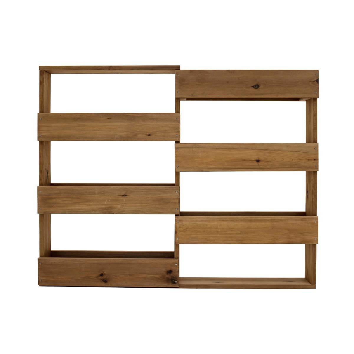 Etagère à plantes murale en bois 6 bacs - Cémonjardin - Imagen 1