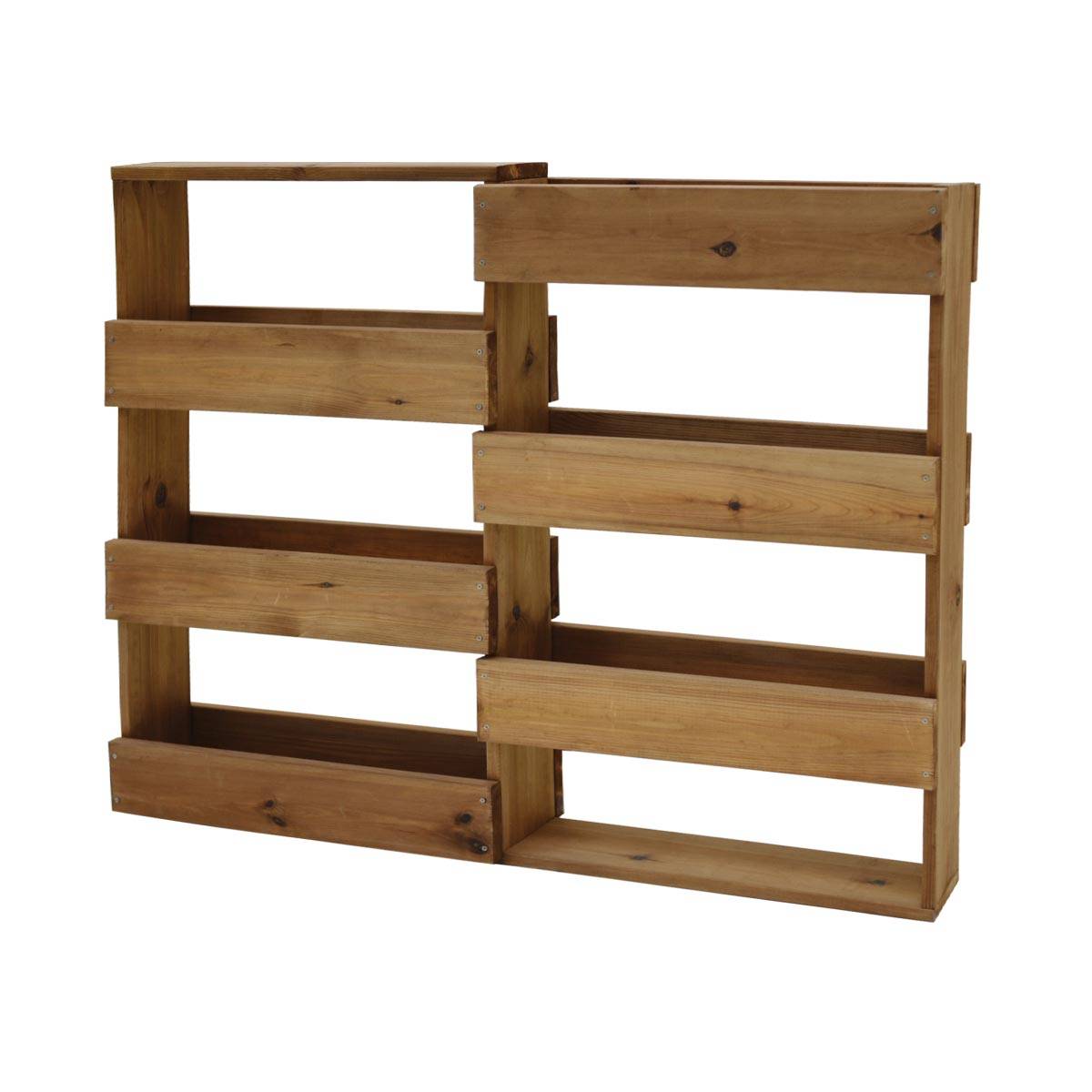 Etagère à plantes murale en bois 6 bacs - Cémonjardin - Imagen 5
