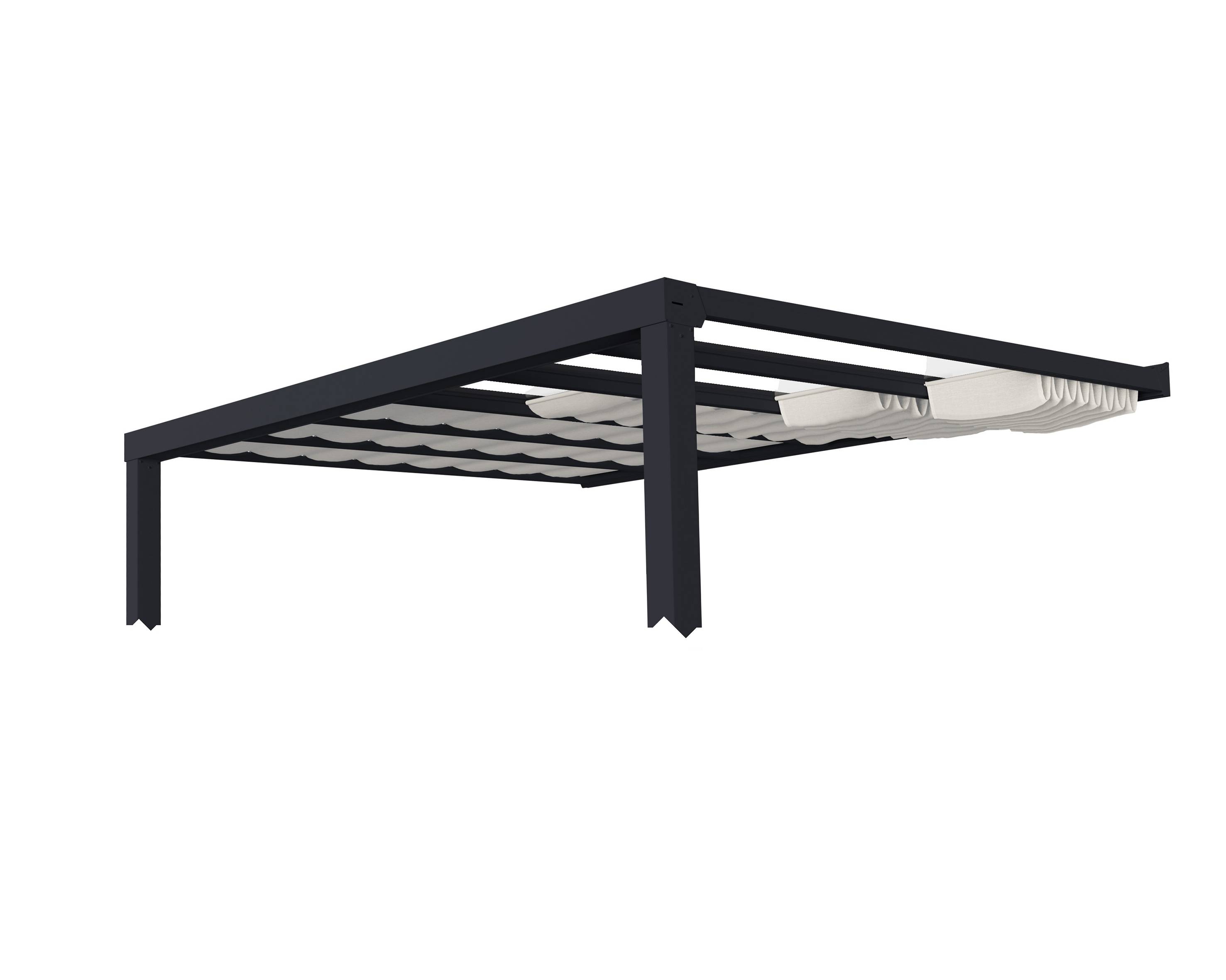 Canopia - Canopia Stores de toit pour pergola Stockholm 3,4X3,7 - Imagen 1