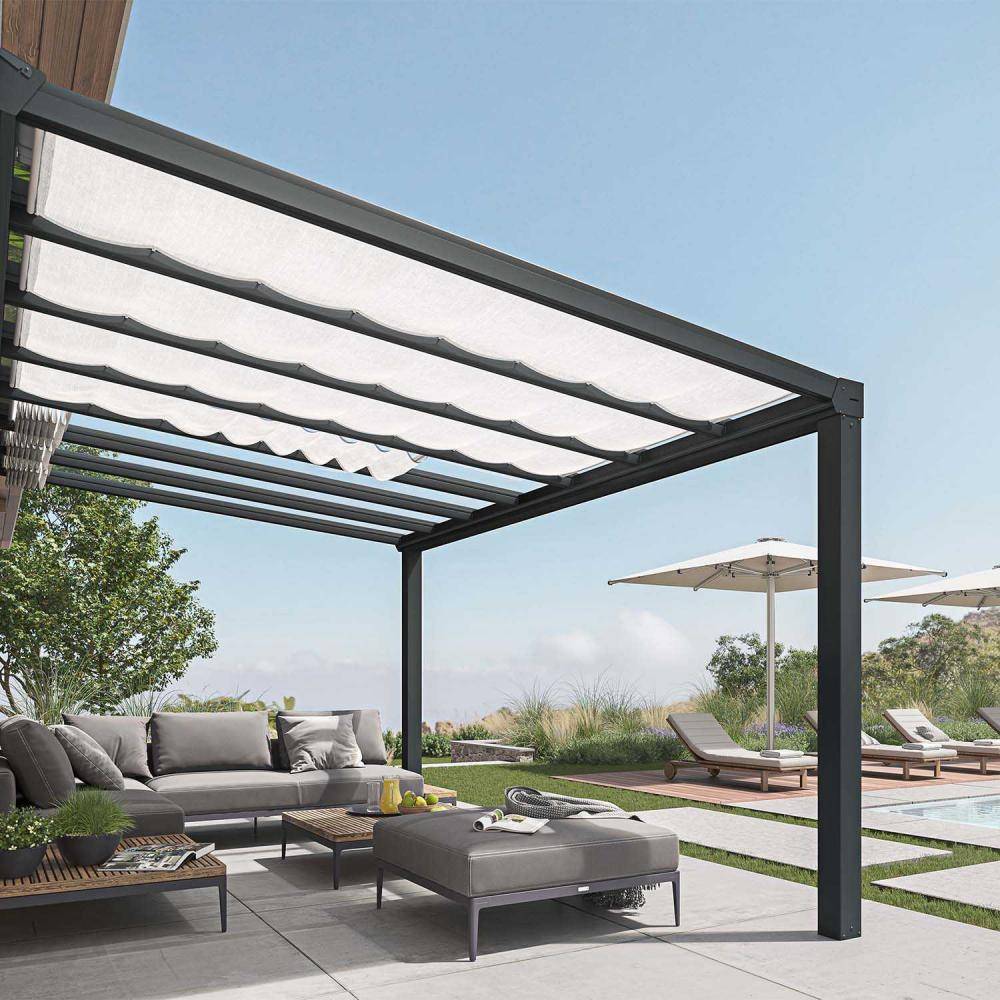 Canopia - Canopia Stores de toit pour pergola Stockholm 3,4X3,7 - Imagen 2