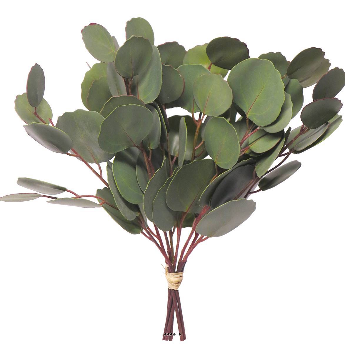 Buisson de branches d&rsquo;eucalyptus artificielles, H 30 cm - BEST - Image 2