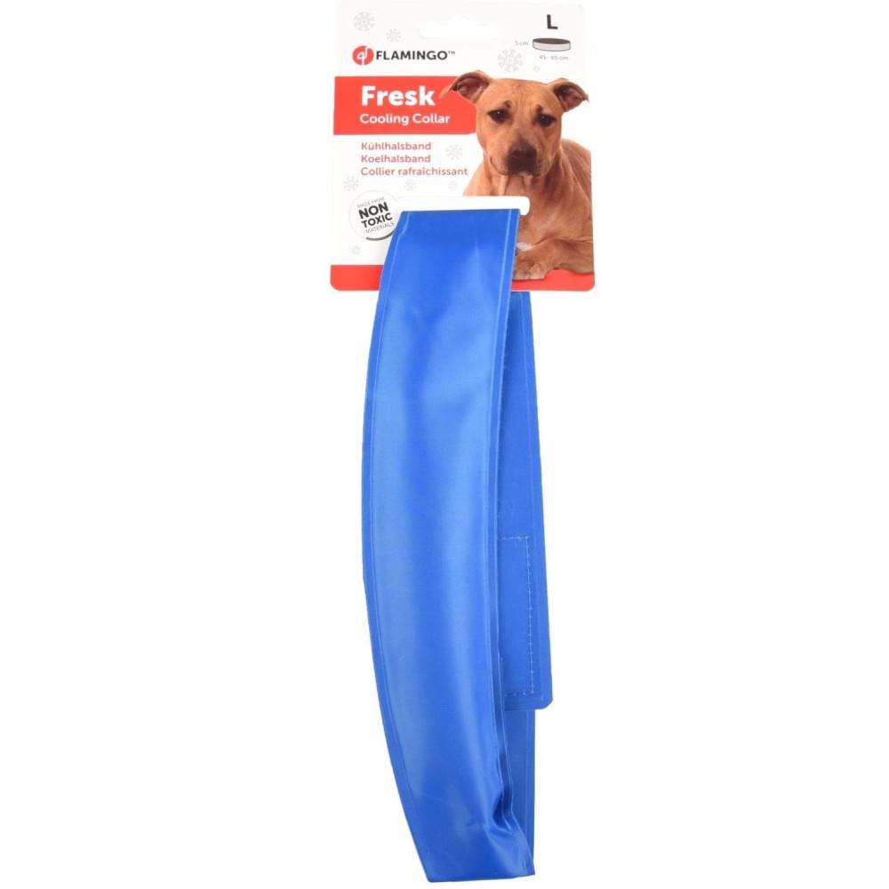 Flamingo - Collier rafraîchissant taille L tour de cou de 49 à 56 cm  pour chien - Imagen 2