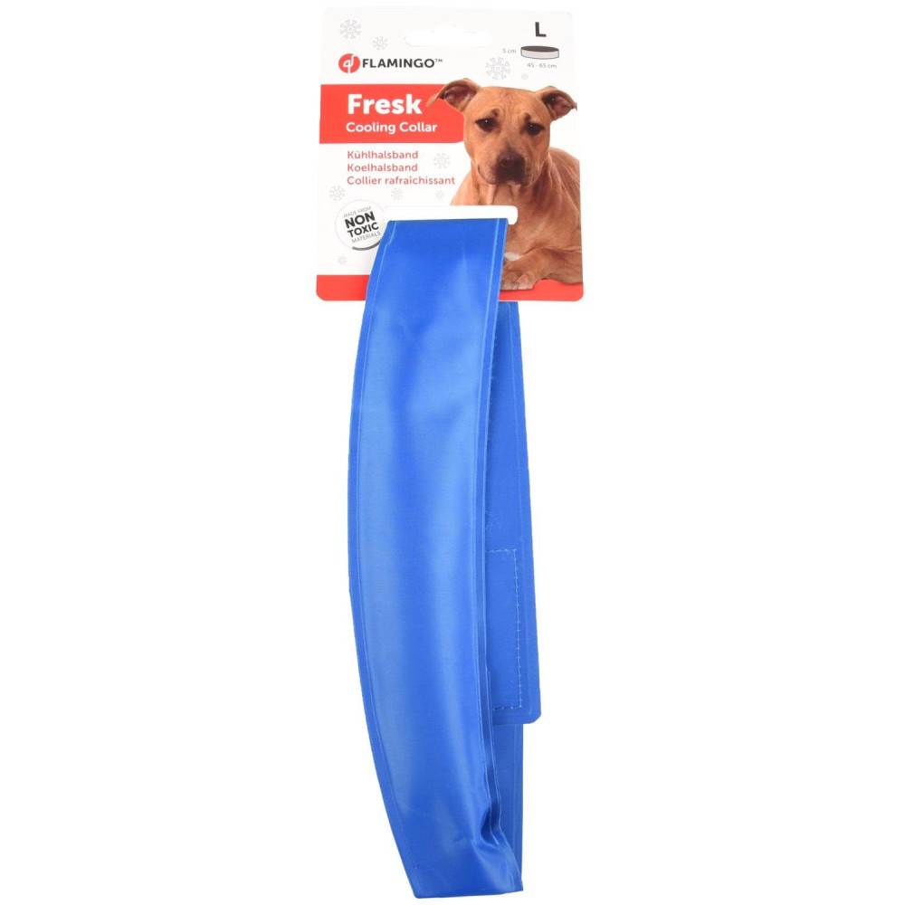 Flamingo - Collier rafraîchissant taille L tour de cou de 49 à 56 cm  pour chien - Imagen 1