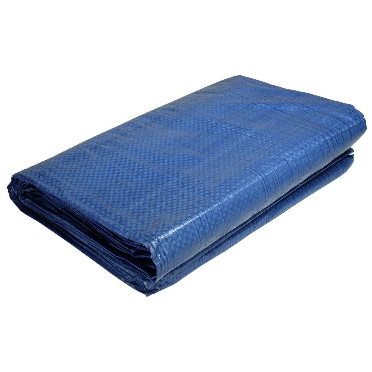 Bâche plastique 8 x 12 m BLEUE Polyéthylène 80g/m² - Imagen 6