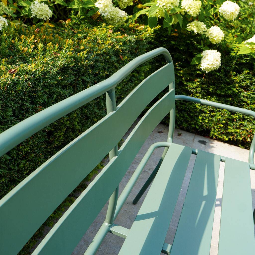 Wilsa Garden - Banc de jardin en aluminium Soha - Imagen 6