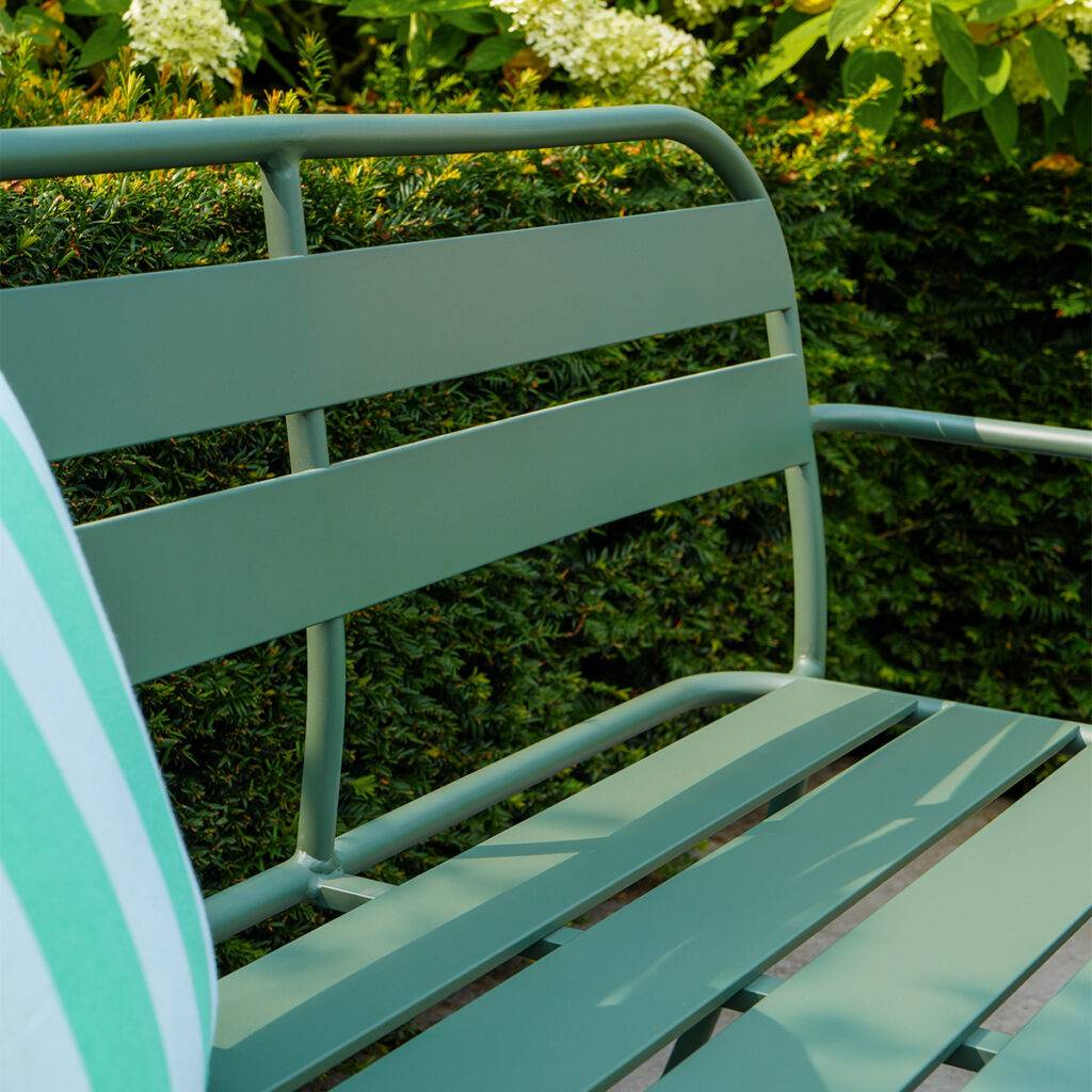 Wilsa Garden - Banc de jardin en aluminium Soha - Imagen 7