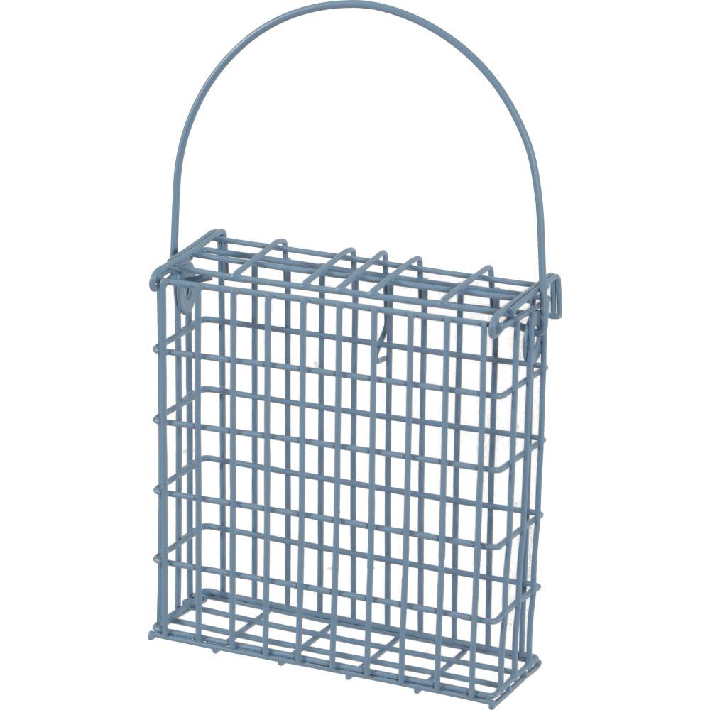 Zolux - Support pour pain de graisse en métal orage bleu  pour oiseaux - Imagen 2