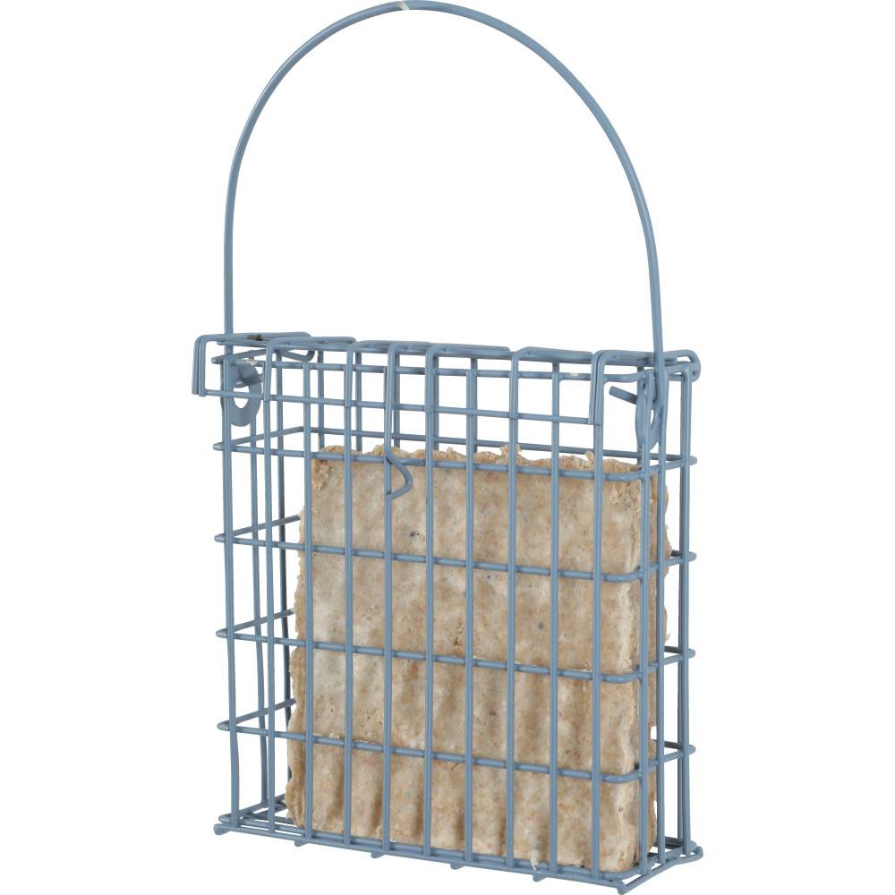 Zolux - Support pour pain de graisse en métal orage bleu  pour oiseaux - Imagen 3