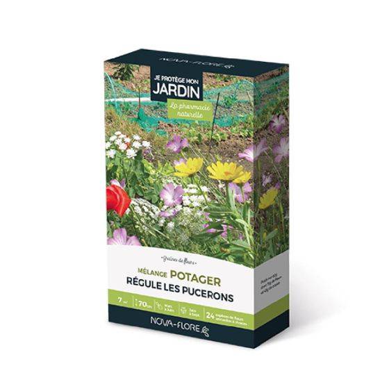 Novaflore - Mélange nature contrôle : régule les pucerons 7m2