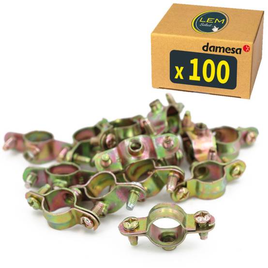 Collier de serrage simple tube Ø16, (lot de 100) - Image 1