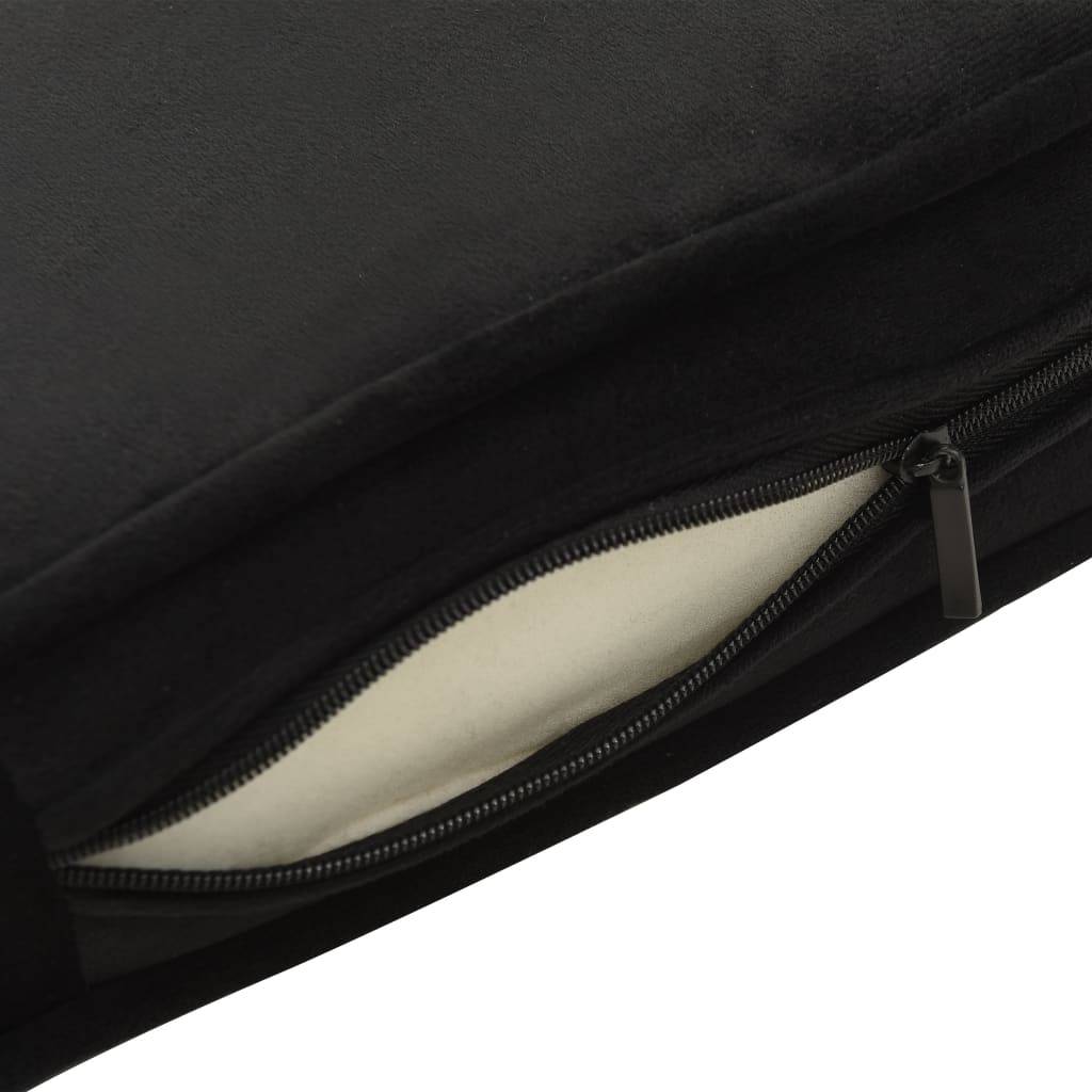 Canapé pour chien similicuir et peluche noir 81 x 43 x 31 cm - PANGIVO - Image 7