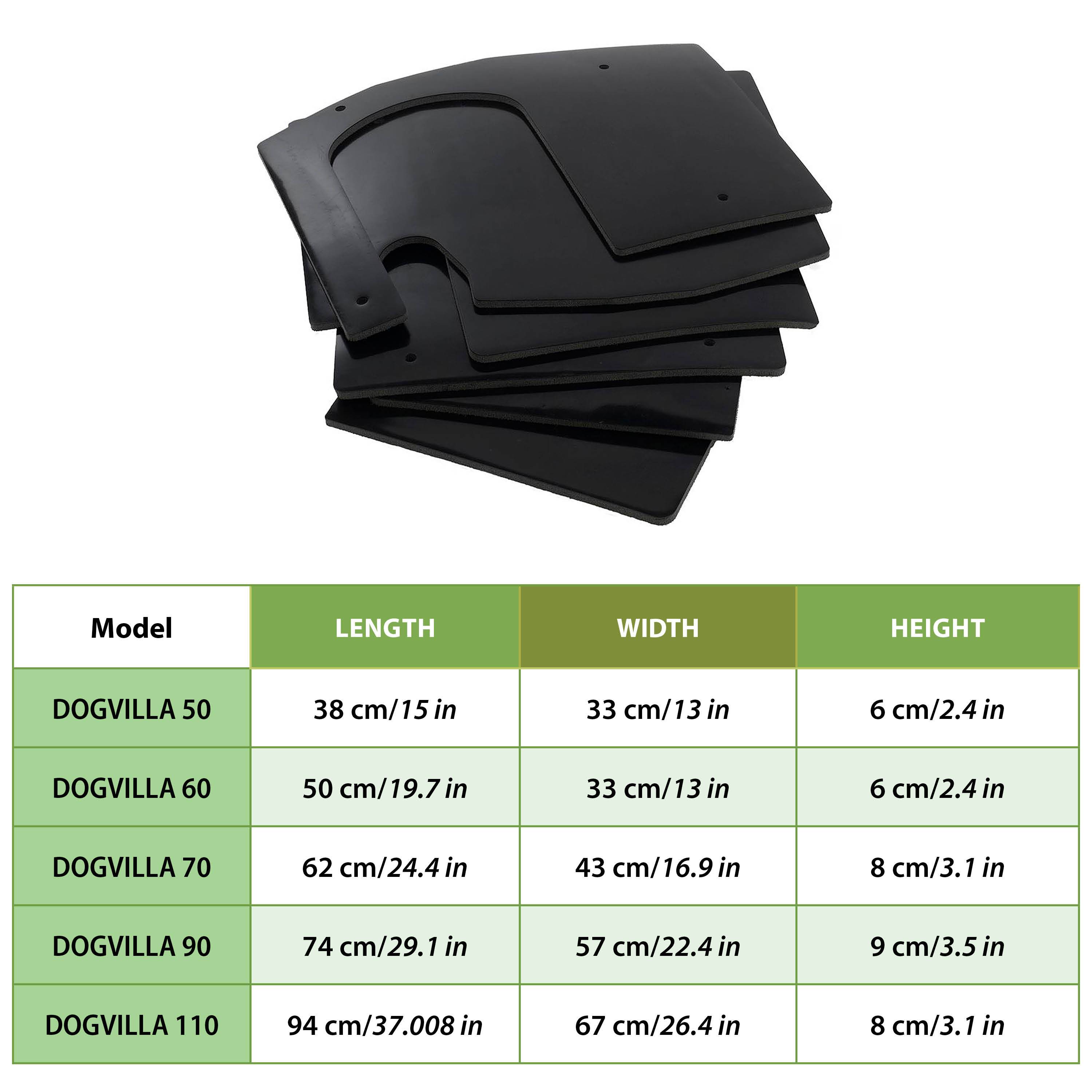 Ferplast - Ferplast Kit de 6 panneaux isolants pour niches pour chiens DOGVILLA 70, kit d'isolation pour niches chiens, panneaux isolants thermiques, intallation - Imagen 2