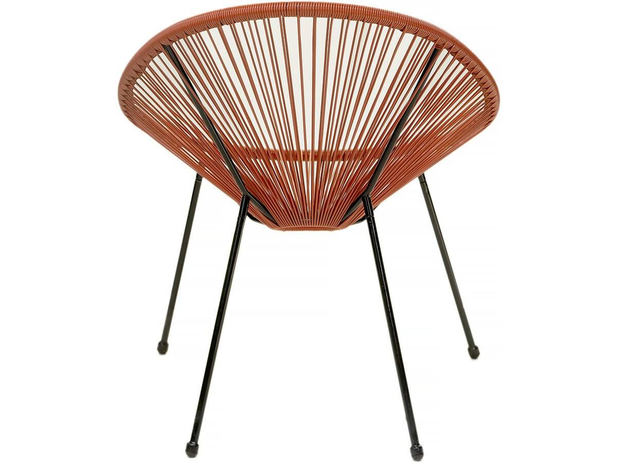 Lot De 2 Fauteuils De Jardin "ania" - Rouge -habitat Et Jardin - Imagen 4