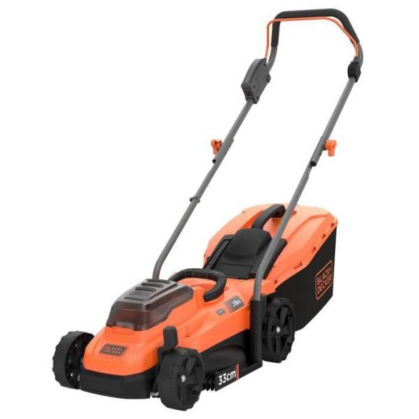 Tondeuse a Gazon   sur batterie 18V 33cm de coupe BLACK+DECKER BCMW3318N-XJ - Livré sans batterie ni chargeur - Image 1