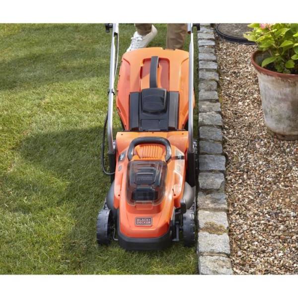 Tondeuse a Gazon sur batterie 18V 33cm de coupe BLACK+DECKER BCMW3318N-XJ - Livré sans batterie ni chargeur - Image 3