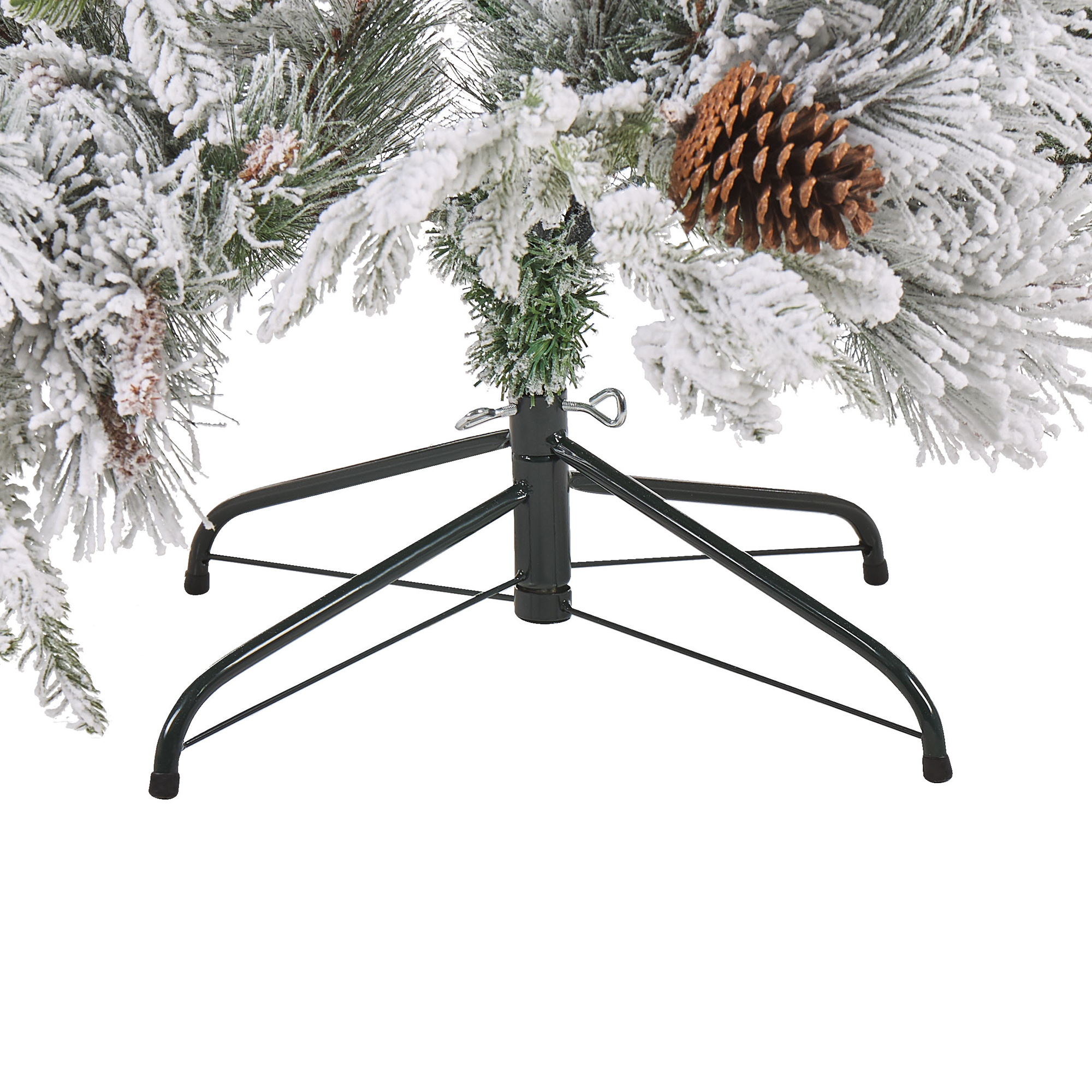 Beliani - Sapin de Noël Matière synthétique Blanc MASALA - Beliani - Imagen 5