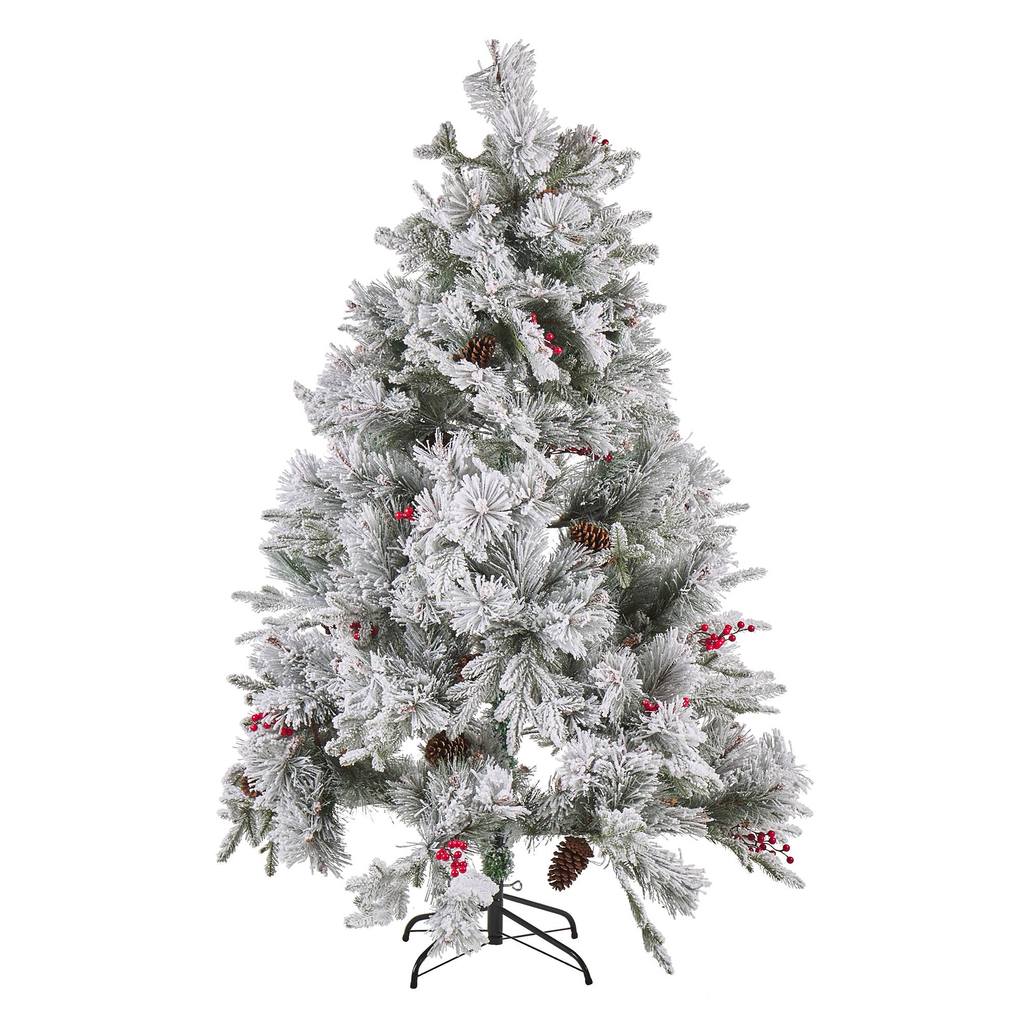 Beliani - Sapin de Noël Matière synthétique Blanc MASALA - Beliani - Imagen 2