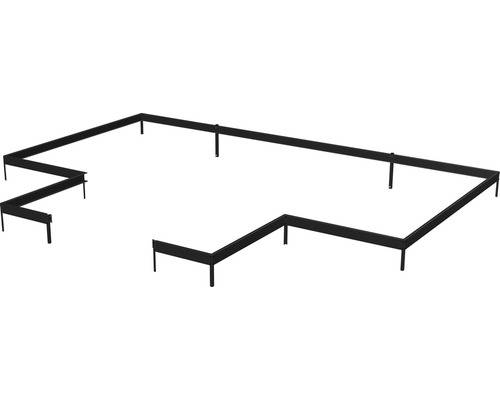 Juliana - Embase Orangerie 21,5 m² noir - Image 1