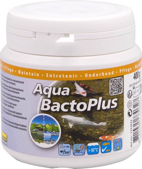 Ubbink - Aqua Bacto Plus 400 g tratamiento para estanque - UBBINK