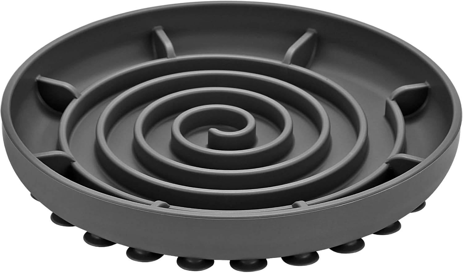Vendos85 - Gamelle Anti Glouton pour Chien taille S gris Vendos85