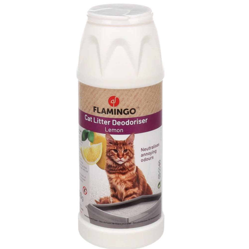 Désodorisant de litière avec parfum de Citron 750 g pour chat - Image 1