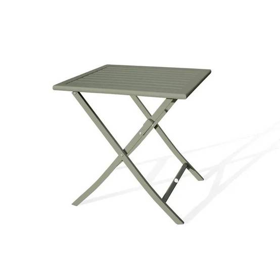 Dcb Garden - Table de jardin pliante carré de couleur vert pour 2 personnes DCB GARDEN - Image 1
