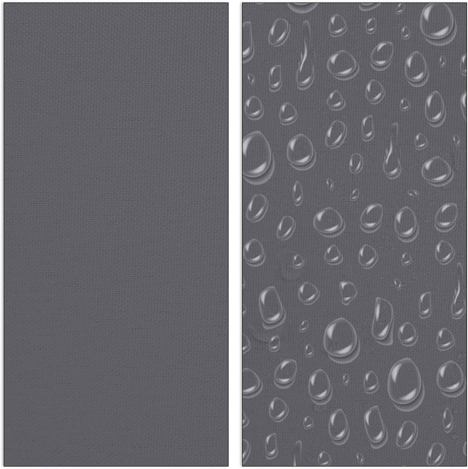 Helloshop26 - Voile d'ombrage triangle 3 x 3 x 3 m gris - Imagen 4