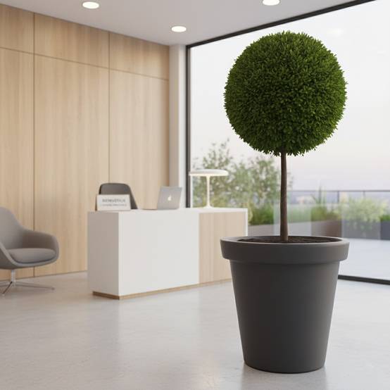Pot de fleurs 75l delight - plast'up rotomoulage - Image 3