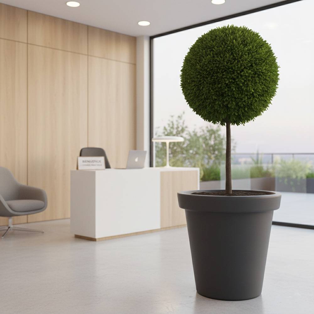 Pot de fleurs 75l delight - plast'up rotomoulage - Image 3