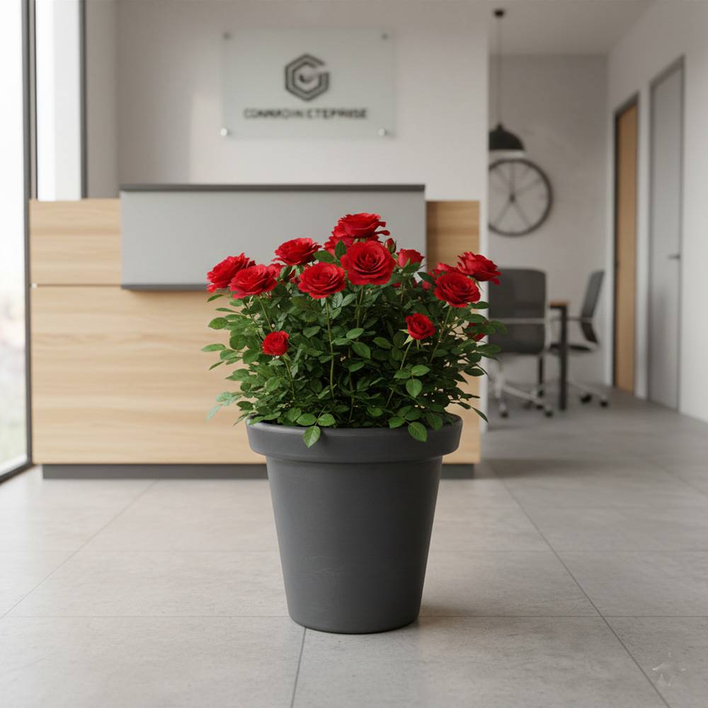 Pot de fleurs 75l delight - plast'up rotomoulage - Image 4