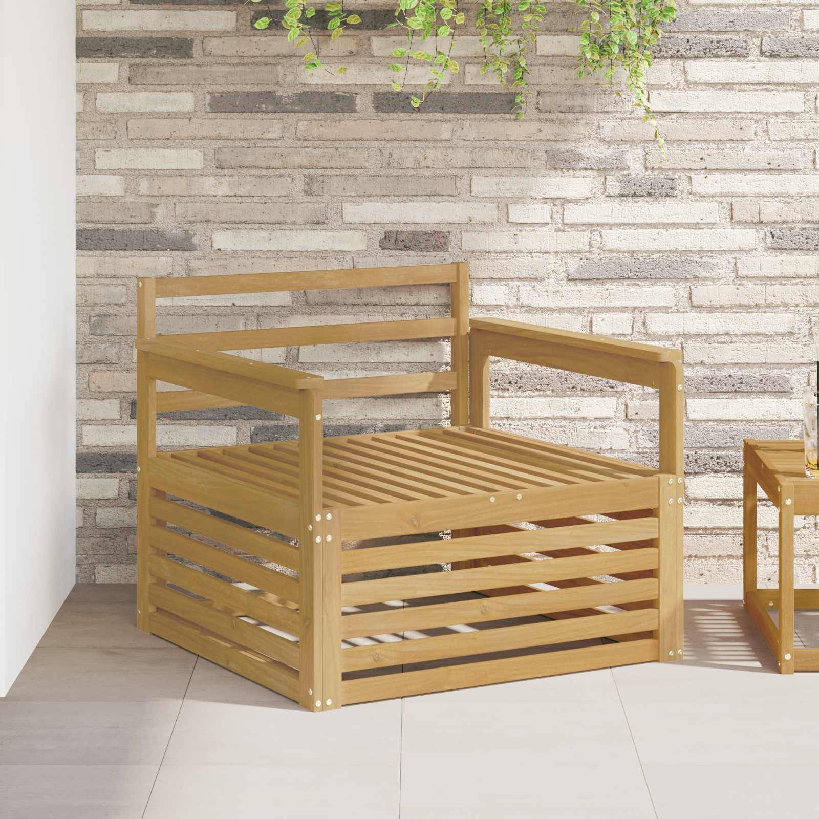 Prolenta Premium - Banc de jardin bois blanc  - Prolenta premium p378.3 - Image 1