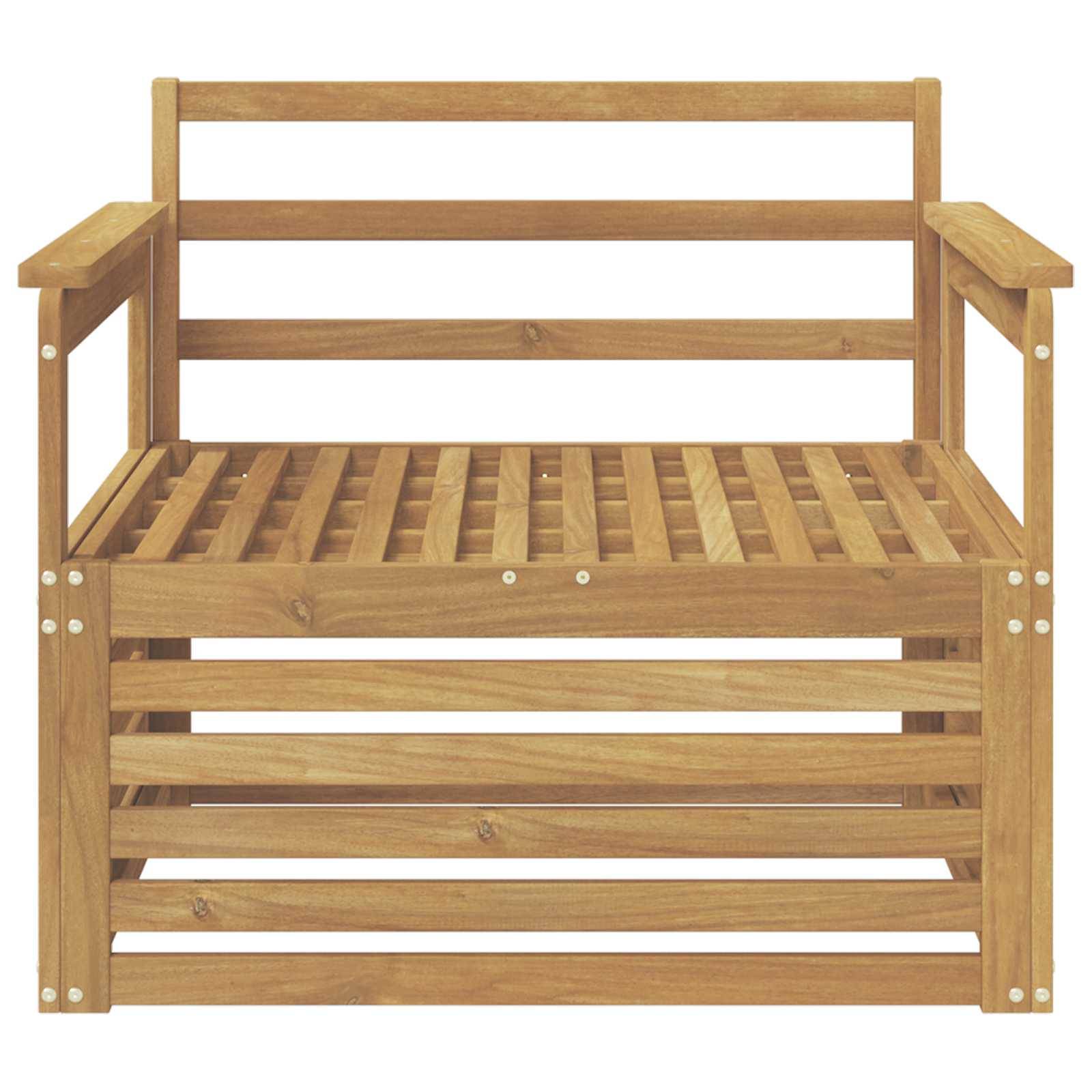 Prolenta Premium - Banc de jardin bois blanc  - Prolenta premium p378.3 - Image 3
