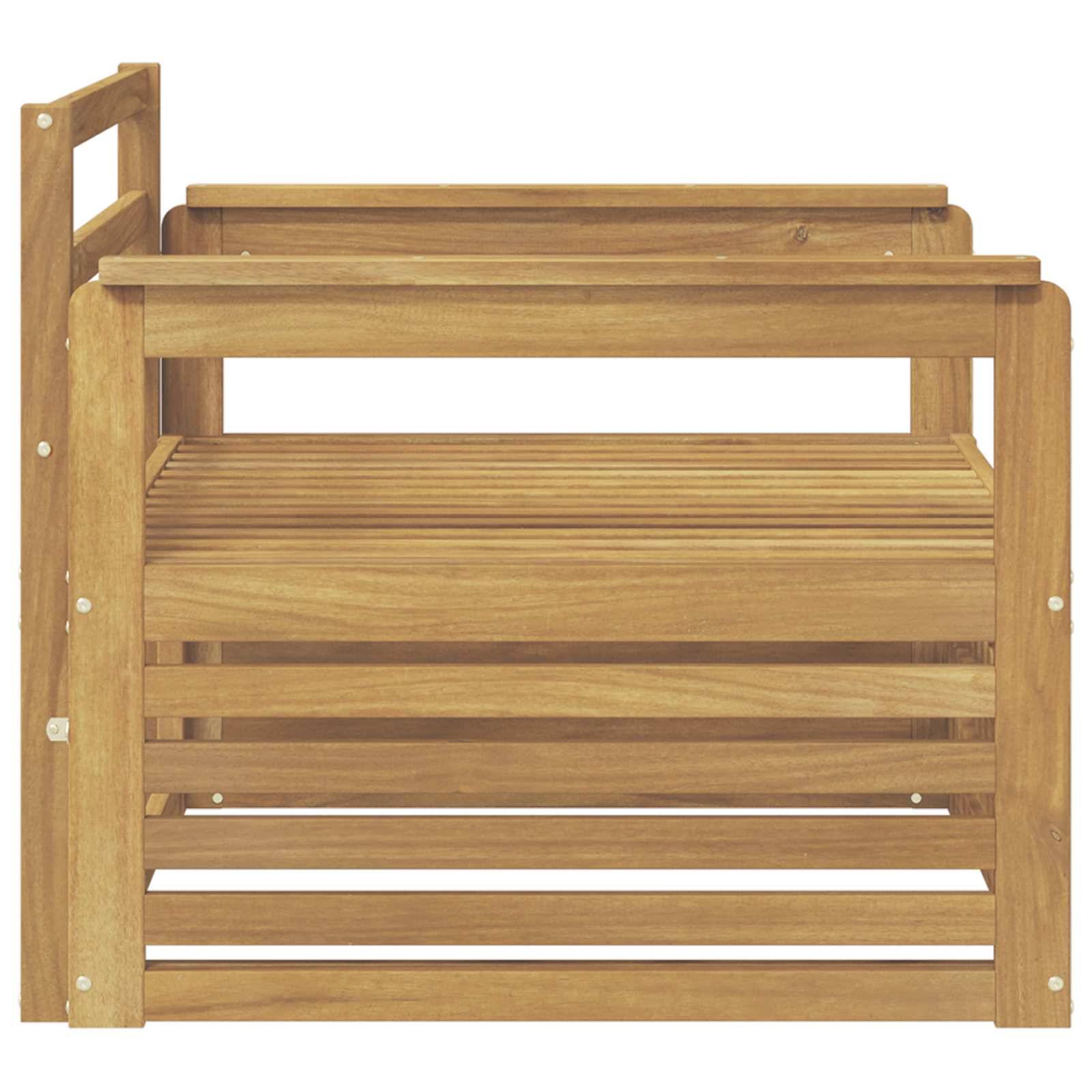 Prolenta Premium - Banc de jardin bois blanc  - Prolenta premium p378.3 - Image 4