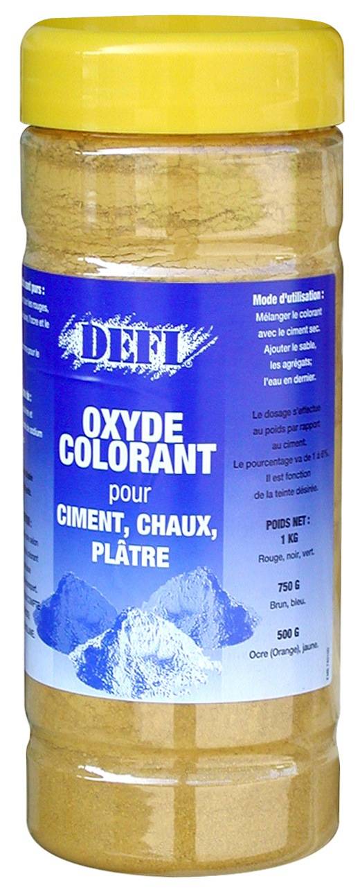 Outifrance - Colorant pour ciment jaune 500 g - Image 2