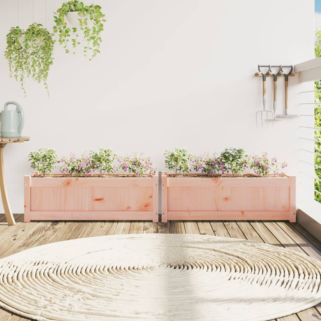 Maison Chic - Lot de 2 Jardinières, Bac à fleurs, Pot de fleurs cm bois massif douglas - Imagen 3