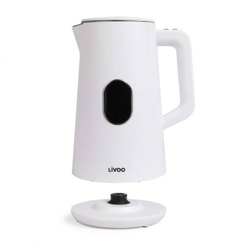Livoo - Bouilloire digitale blanche design 1.5L - Imagen 4