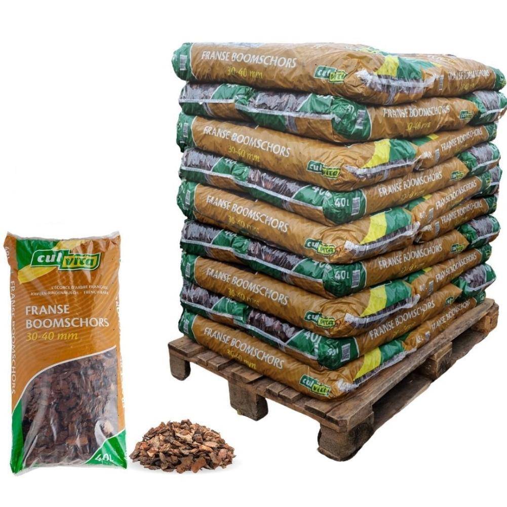 La Green Touch - Écorce de pin décorative Culvita 30-40 mm - palette de 1560 litres
