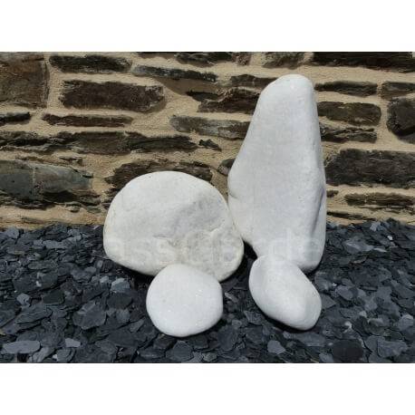 Gros Galet BLANC 100-200 - pack 10 Galet - Image 6