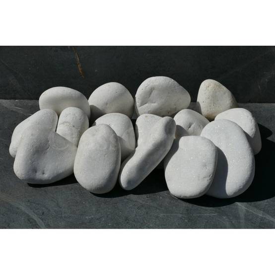 Gros Galet BLANC 100-200 - pack 10 Galet - Image 5