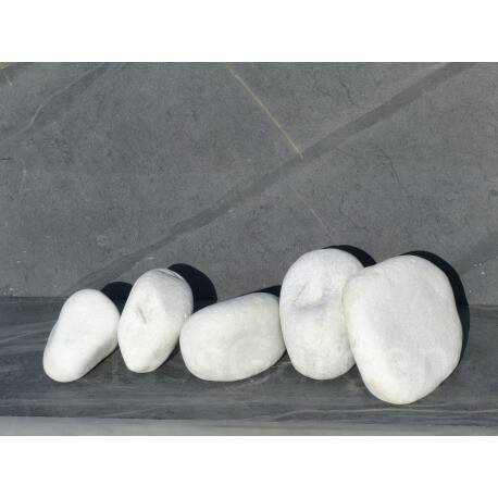 Gros Galet BLANC 100-200 - pack 10 Galet - Image 4