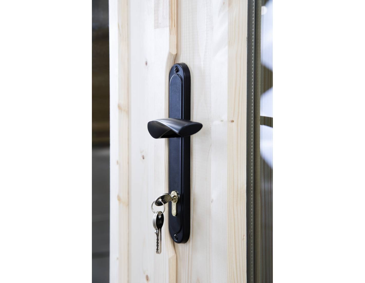 Altanka - Abri de jardin en bois - 12m2 - 4x3m - Ep. 34mm - Couleur: naturel - DOM652 - ALTANKA - Imagen 9