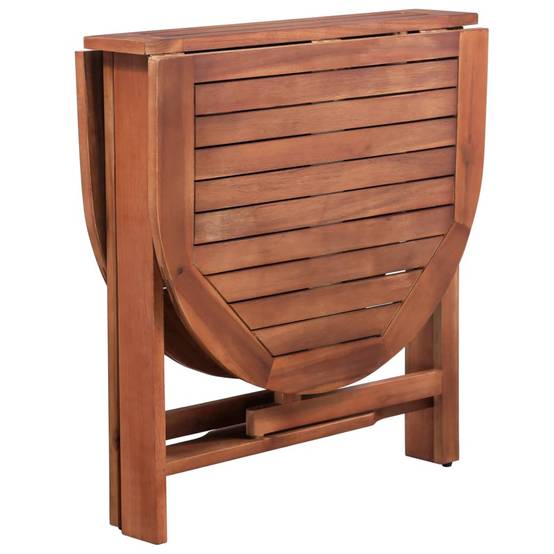 Table de jardin - Table Extérieure - Table De Patio 120x70x74 cm Bois d'acacia massif - Image 5