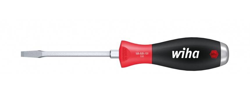 Tournevis 530 Pro SoftFinish Fente WIHA - Lame écrou 6 pans 8 x 150 mm - 03228
