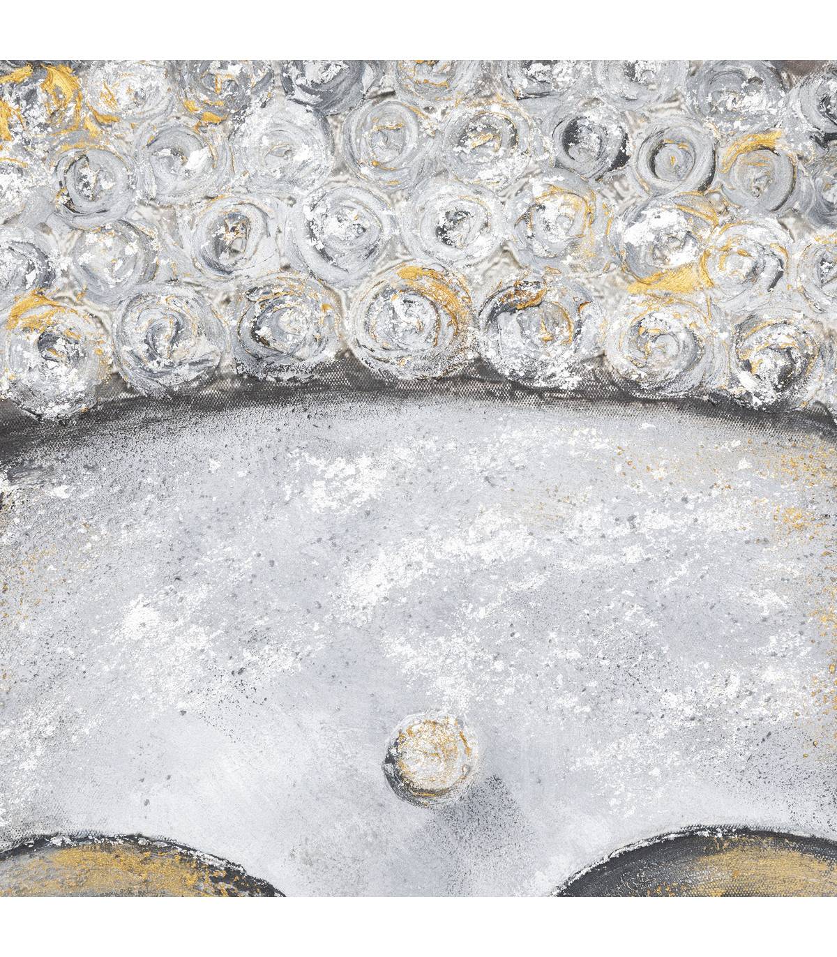 Tableau Toile murale peinte Bouddha 100 x 100 cm - Imagen 3